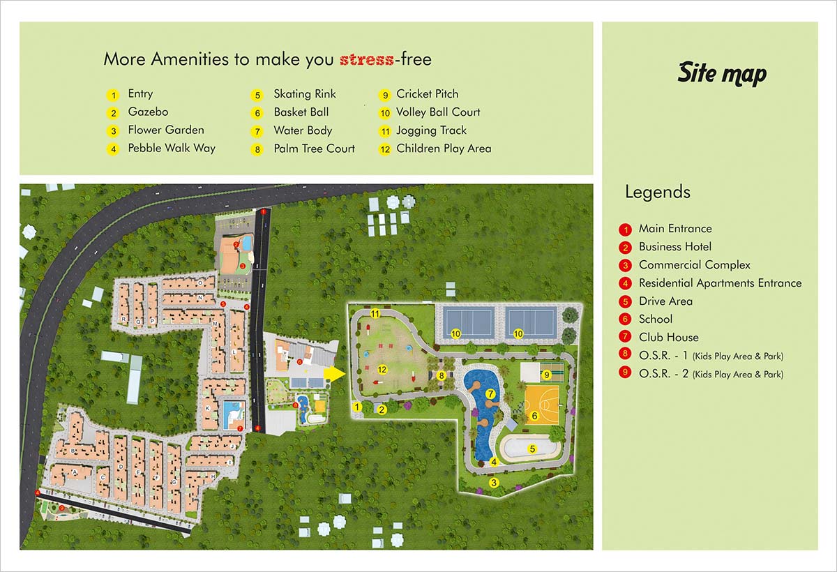 Master site plan